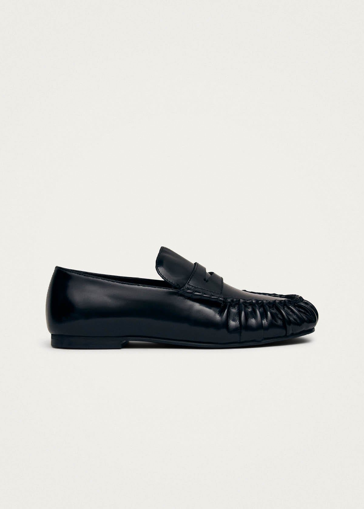 Aven Mocassins en Cuir Noir | ALOHAS