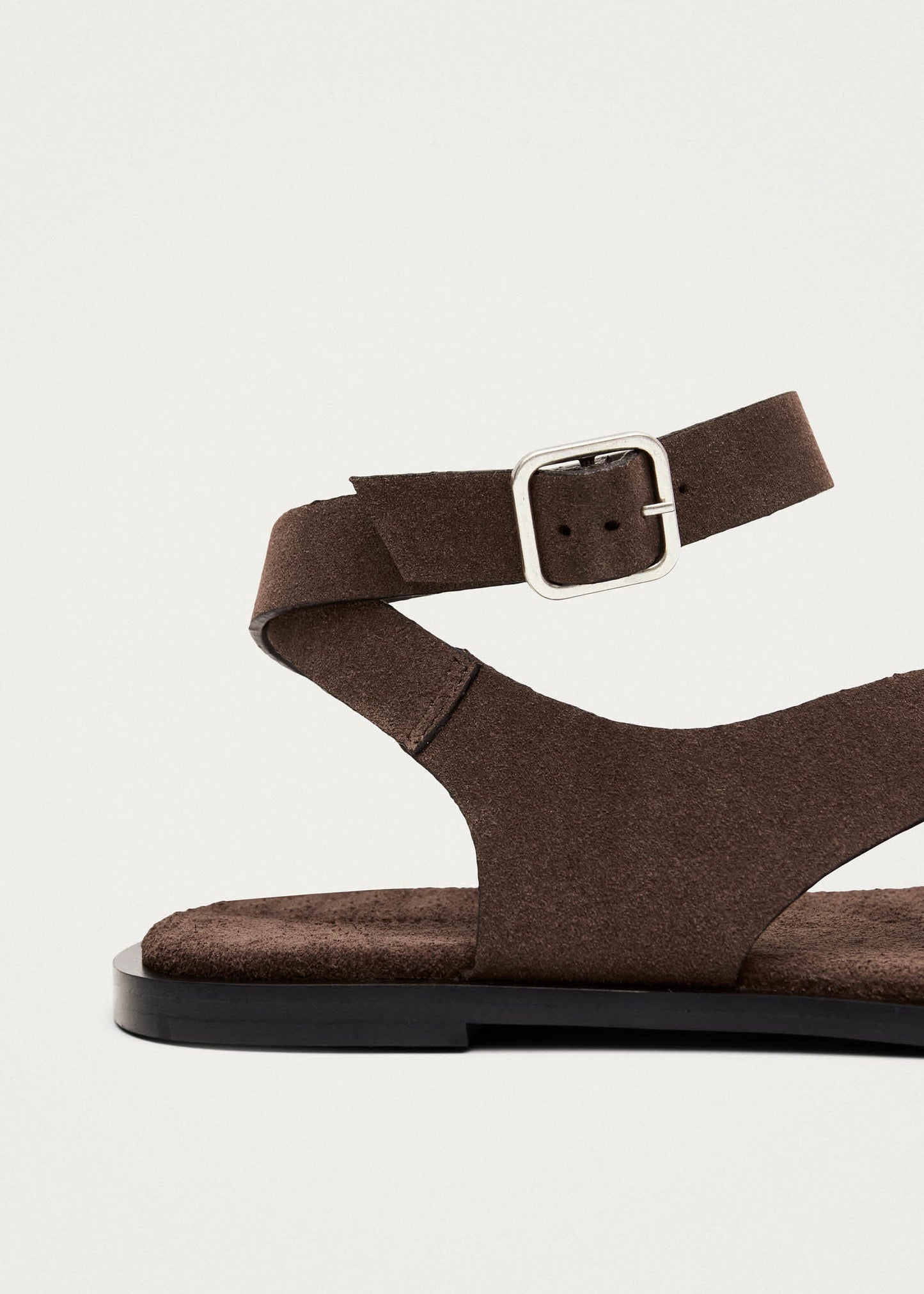 Honu Suede Brown Leather Sandals