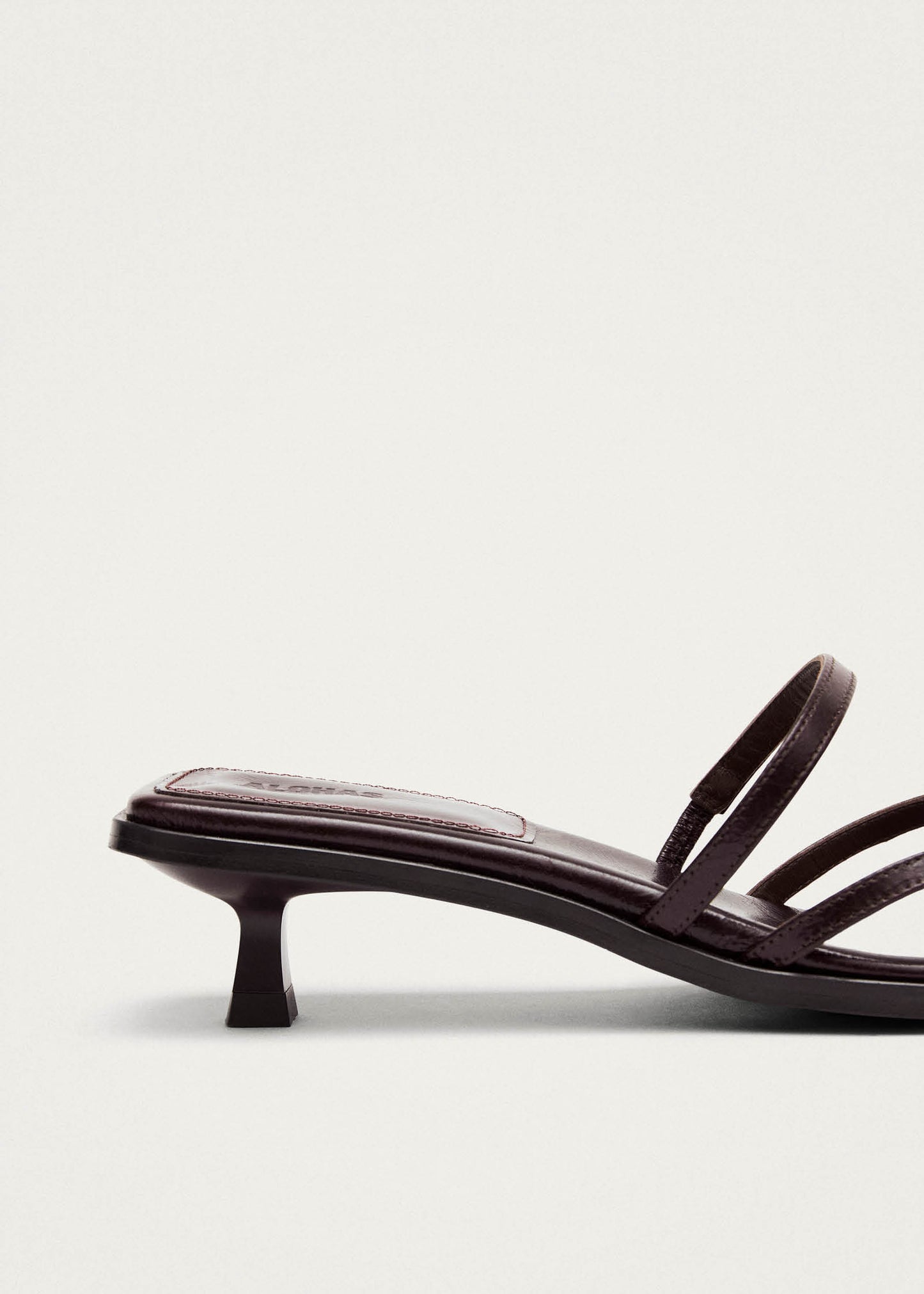 Liko Rift Dark Brown Leather Sandals