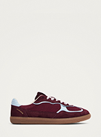 mesh burgundy