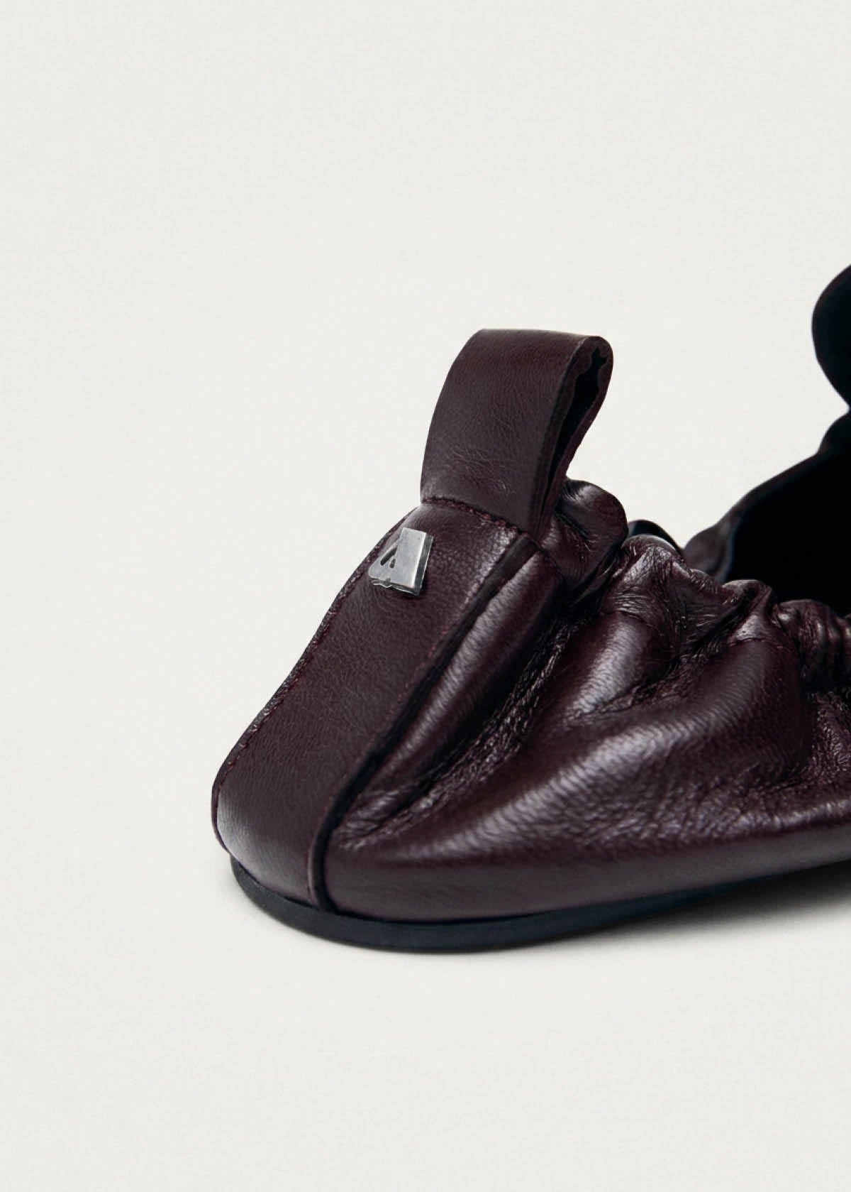 Sage Burgundy Leather Loafers