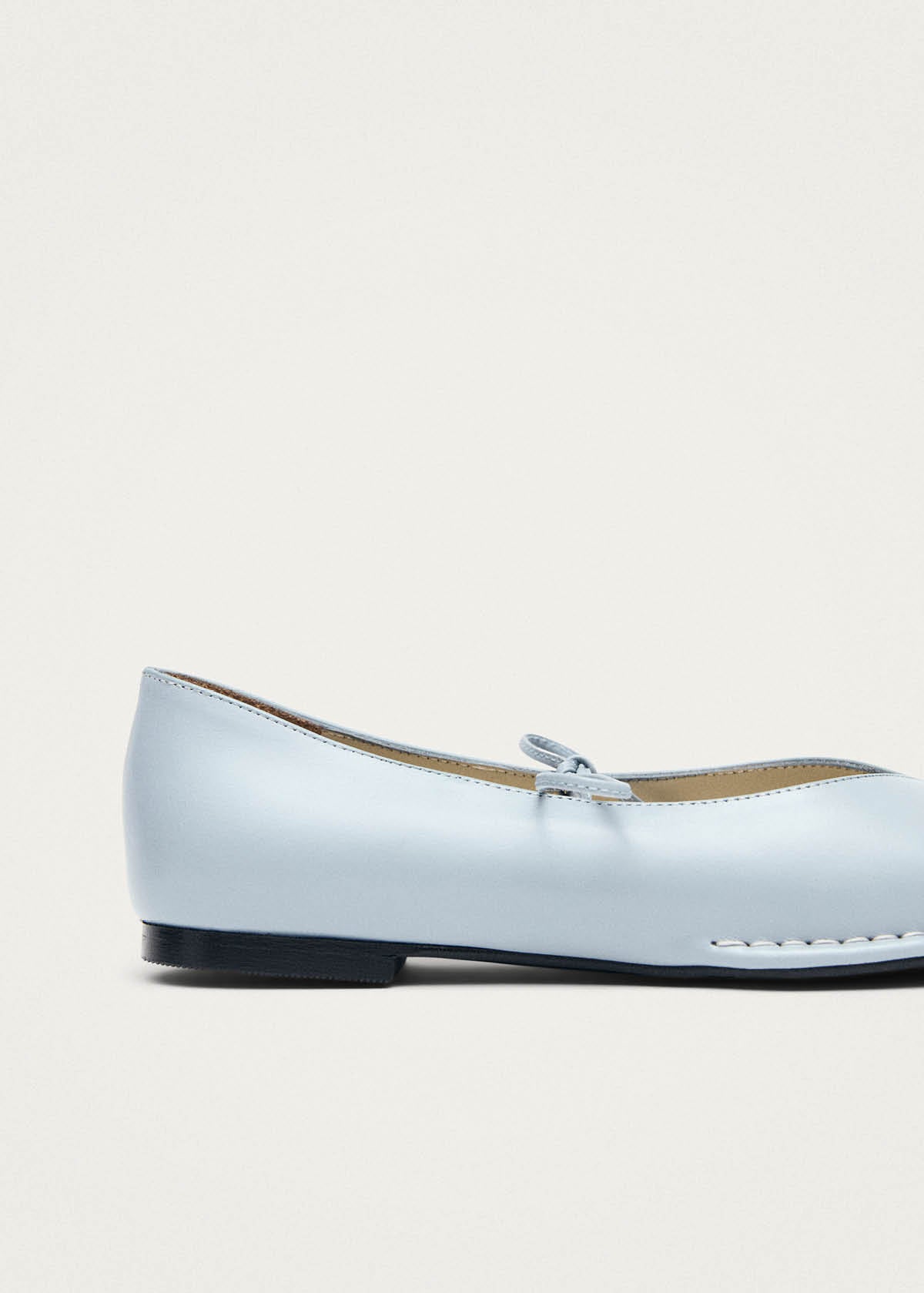 Sway Ballerine in Pelle Blu