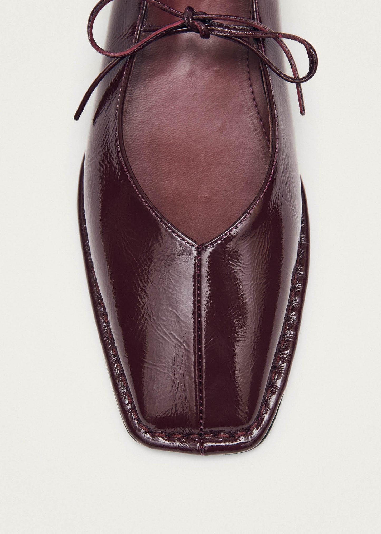 Sway Ballerine in Pelle Bordeaux