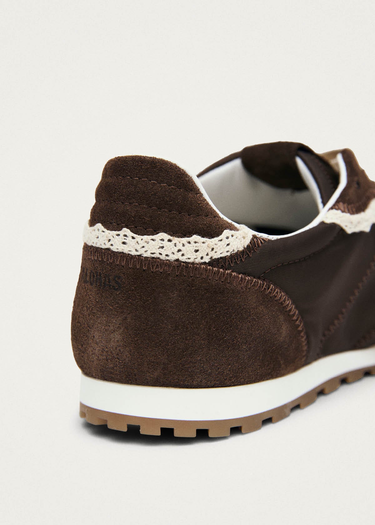 Tb.1985 Clemont Crochet Brown Sneakers