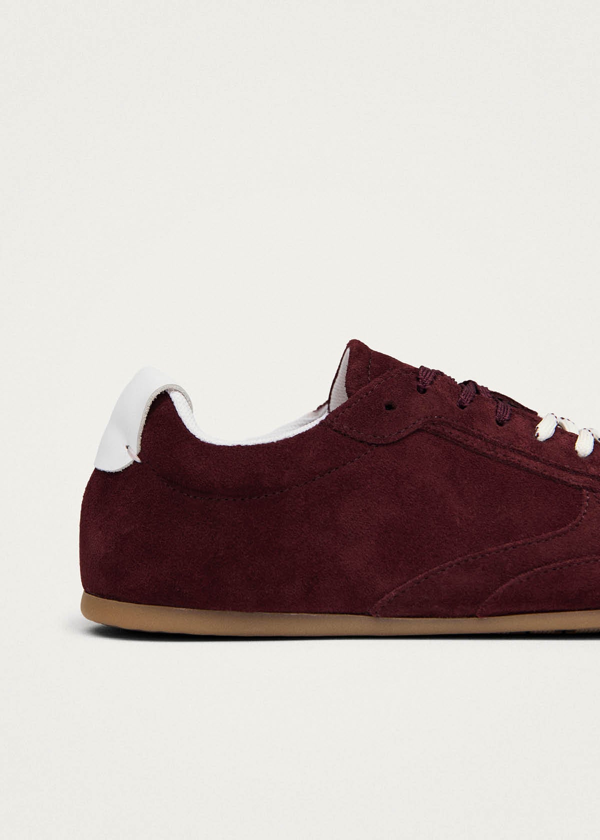 Tb.24 Sneakers in Pelle Scamosciata Bordeaux