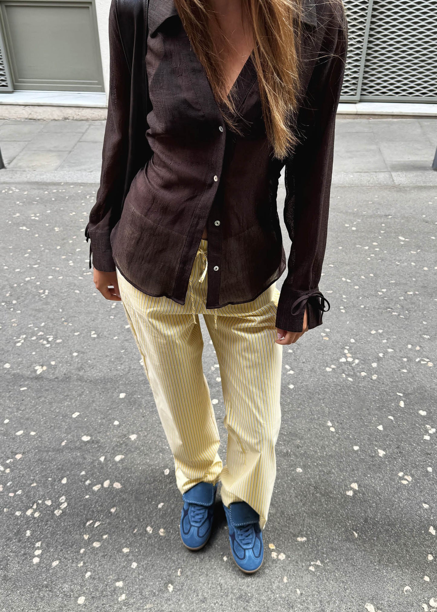 Tb.490 Club Suede Blue Leather Sneakers