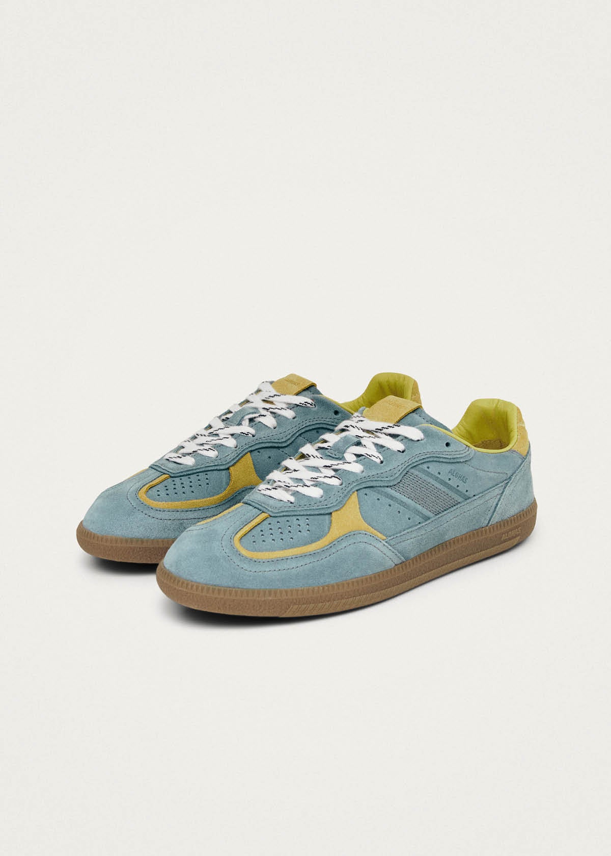 Tb.490 Sneakers in Pelle Blu Grigio