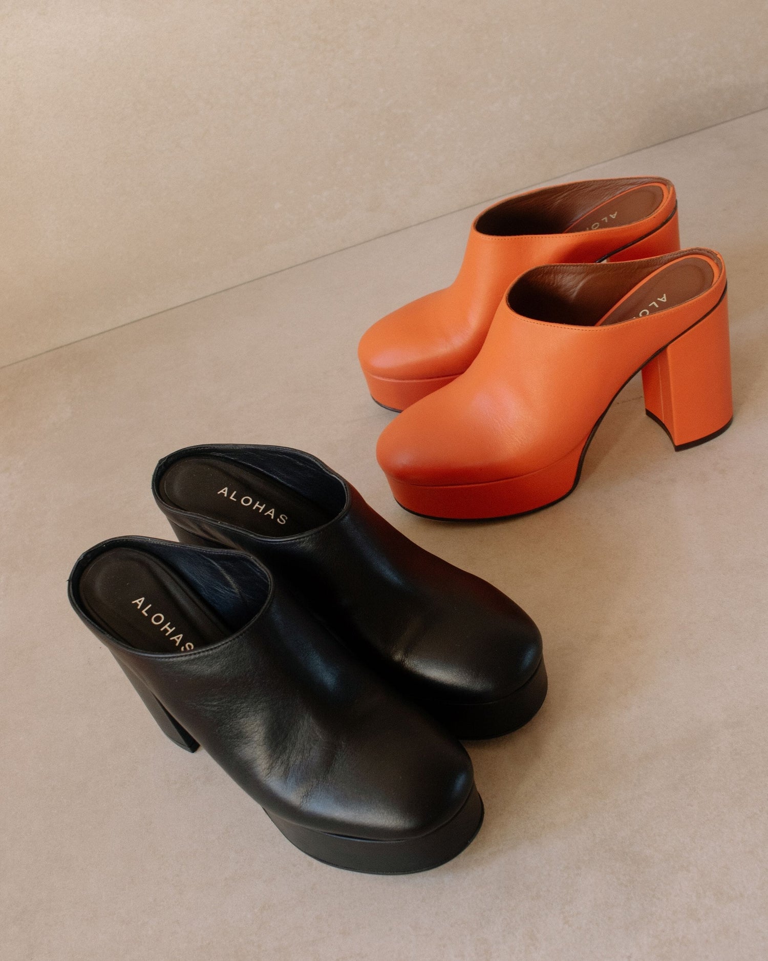 Heeled Mules