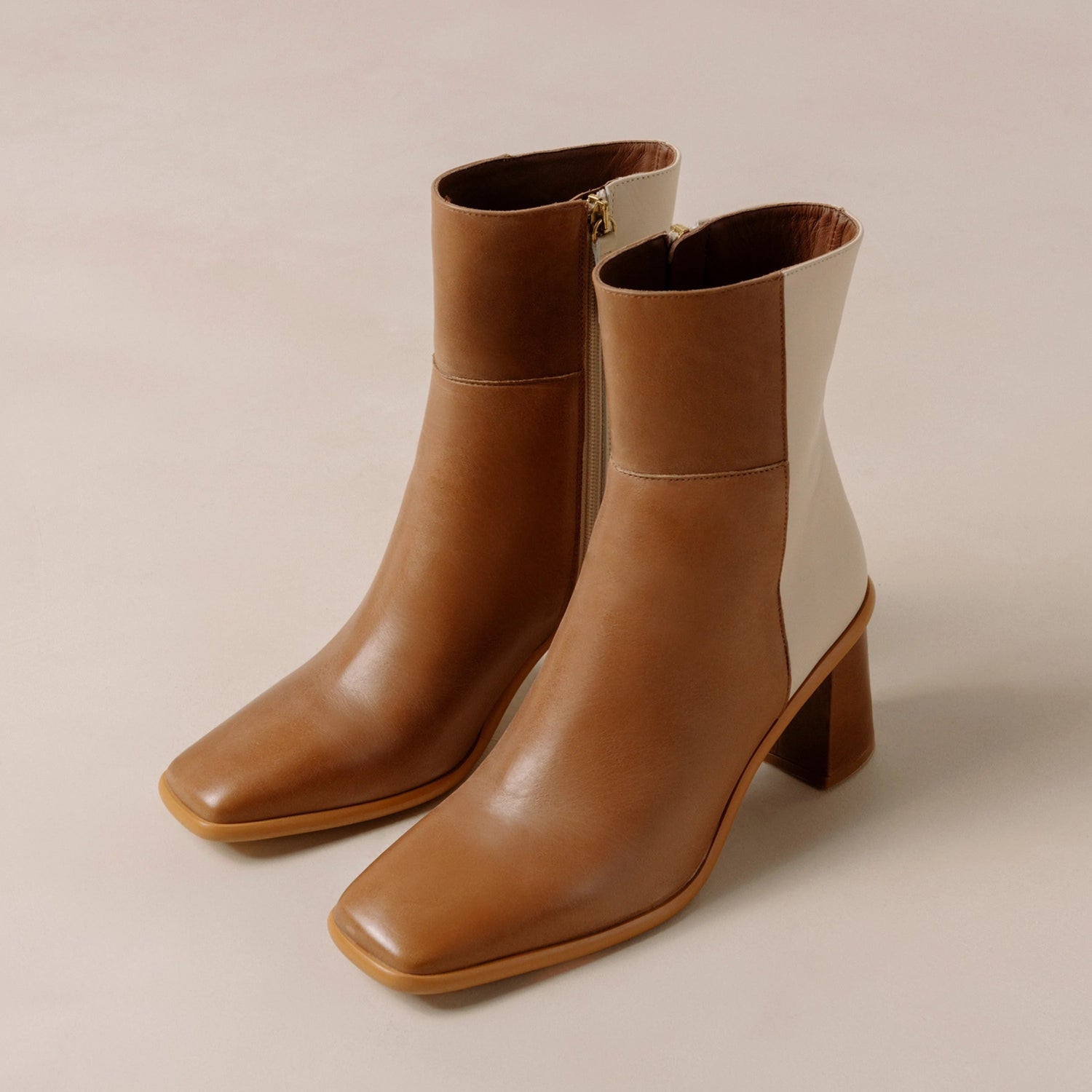 Square Toe Ankle Boots