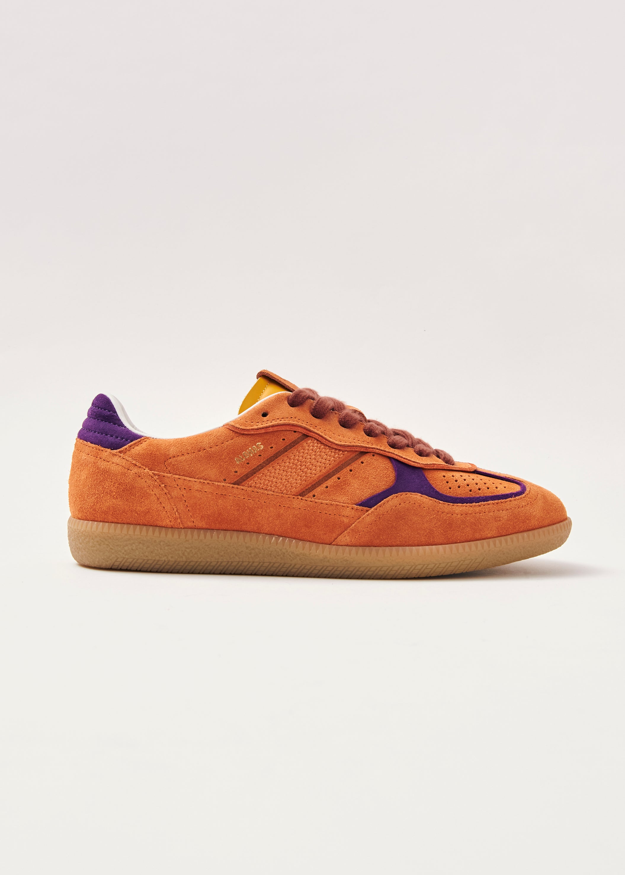 Tb.490 Rife Orange Leather Sneakers | ALOHAS