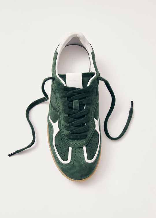 Tb.490 Rife Forest Green Leather Sneakers