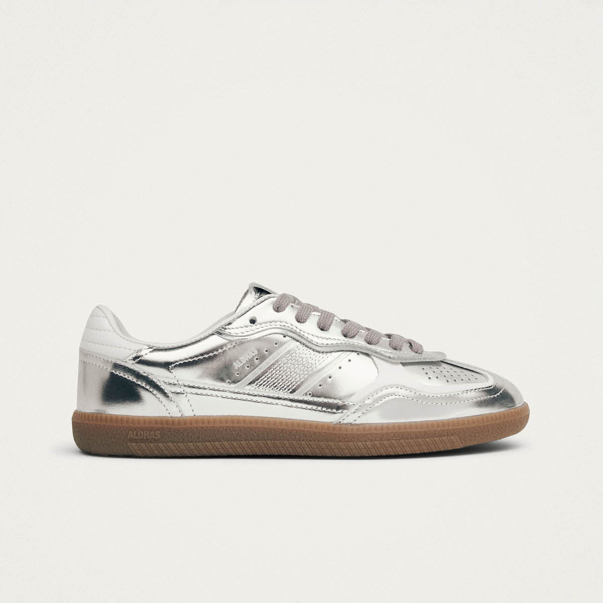 Rife Sneakers in Pelle Argento ALOHAS1
