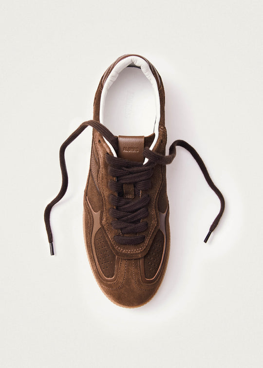 Tb.490 Rife Chocolate Brown Leather Sneakers