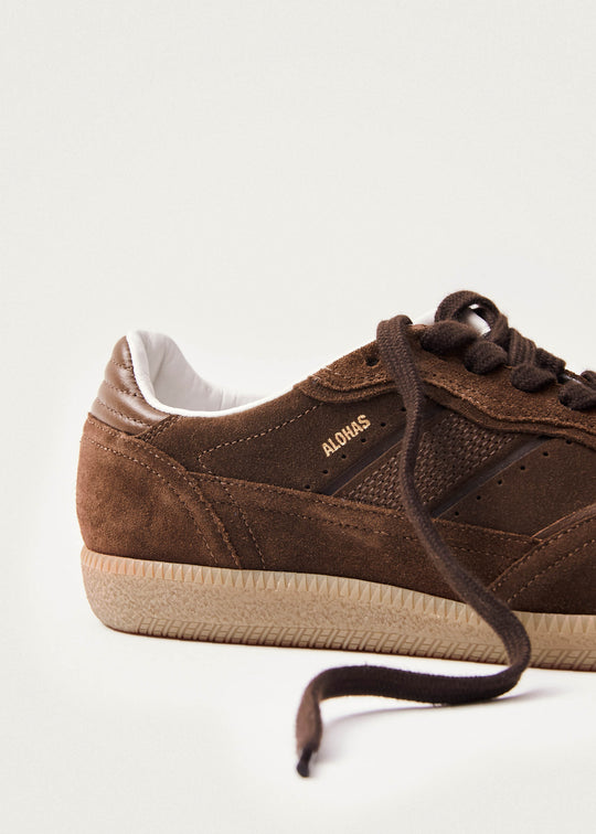 Tb.490 Rife Chocolate Brown Leather Sneakers