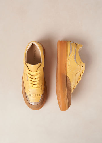 Mustard hotsell yellow sneakers