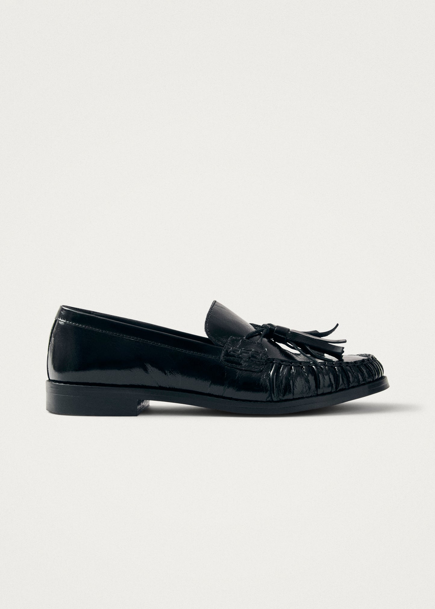 Marietta Onix Schwarze Leder Loafer