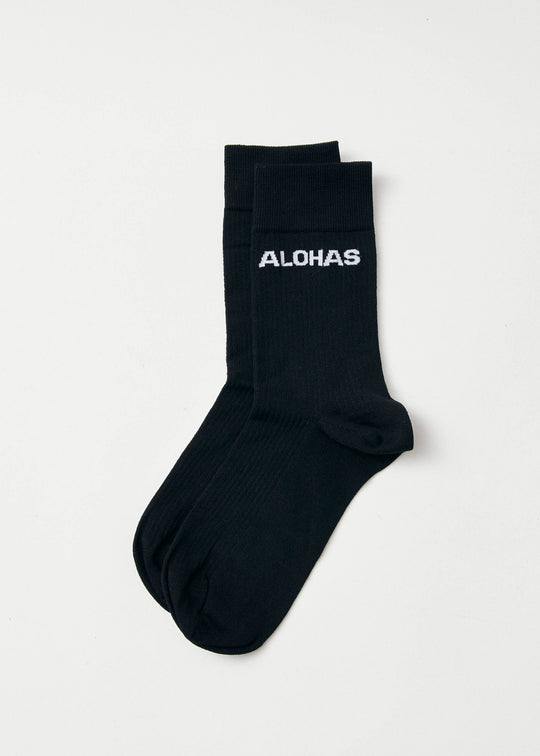 Ava Black Socks
