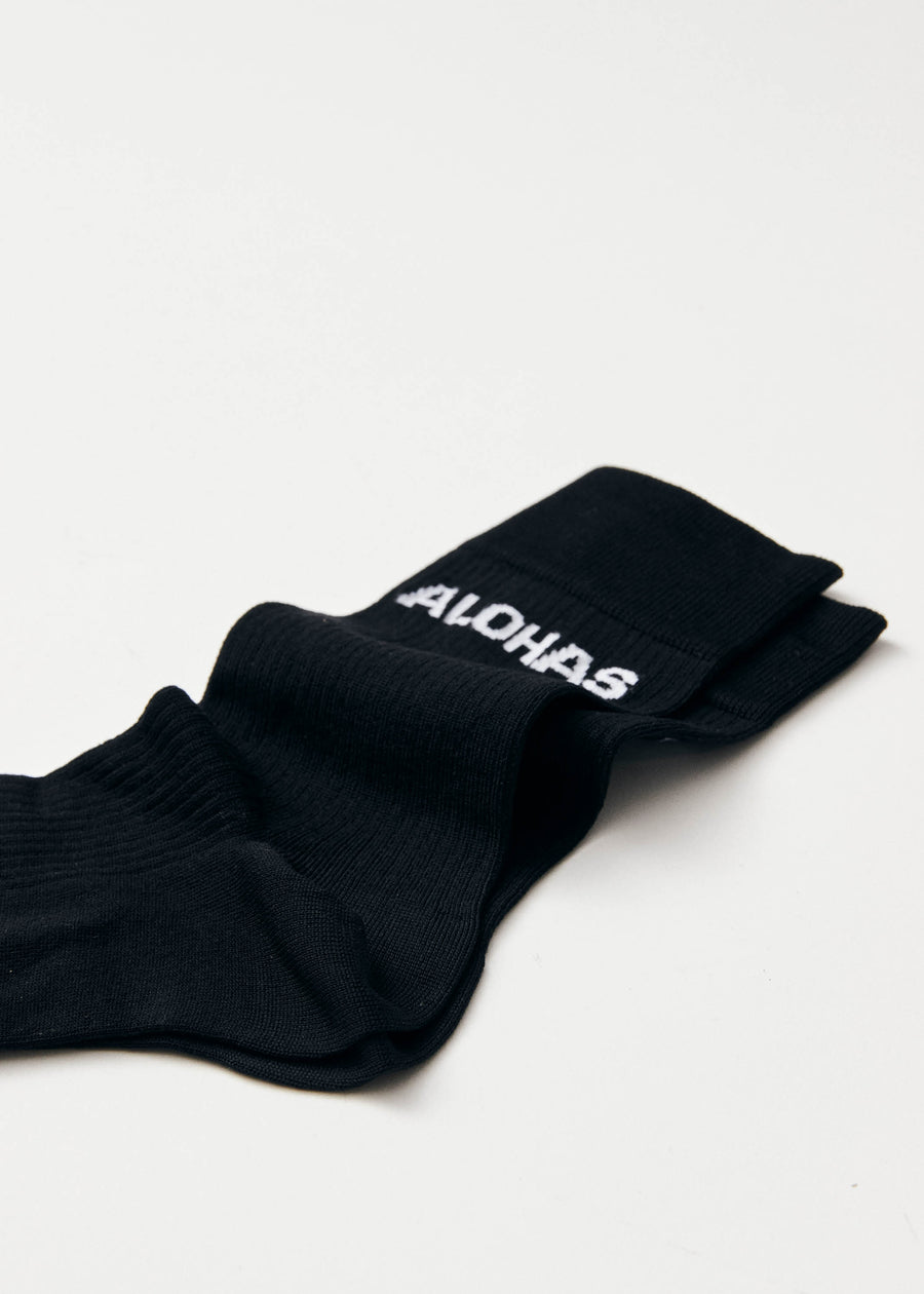 Ava Black Socks