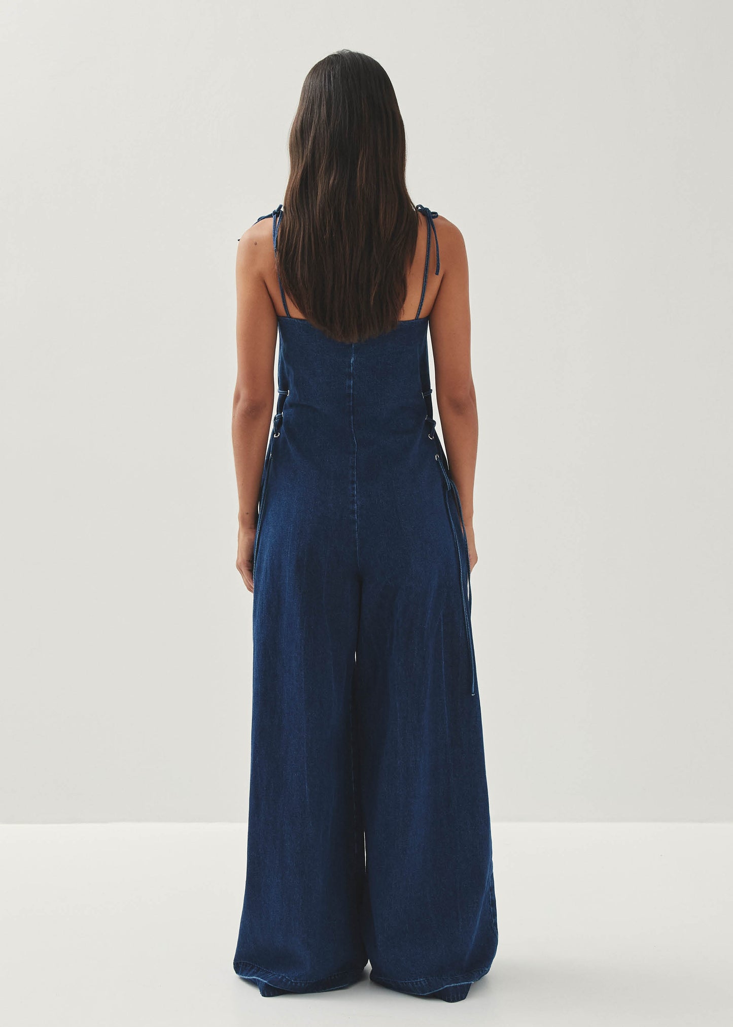 Tania Blauer Denim-Jumpsuit