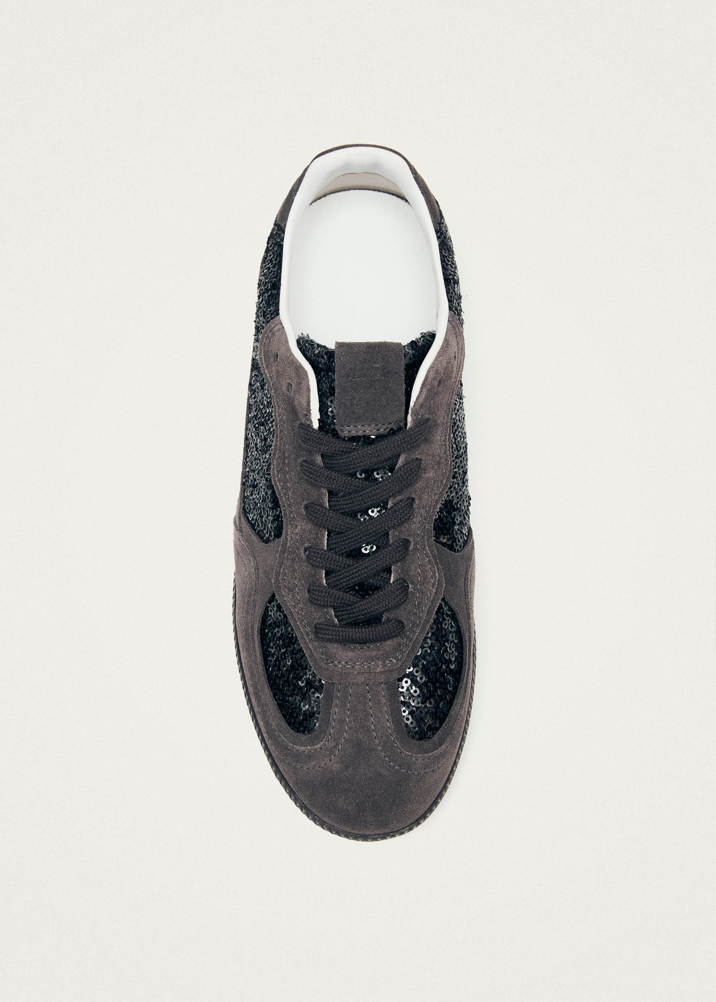 Tb.490 Glint Dark Grey Leather Sneakers