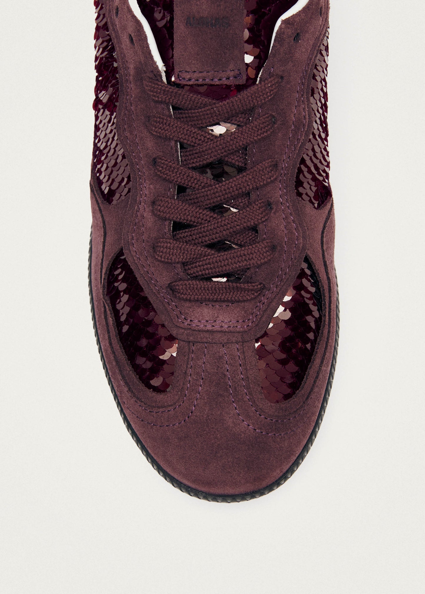 Tb.490 Glint Burgundy Leather Sneakers