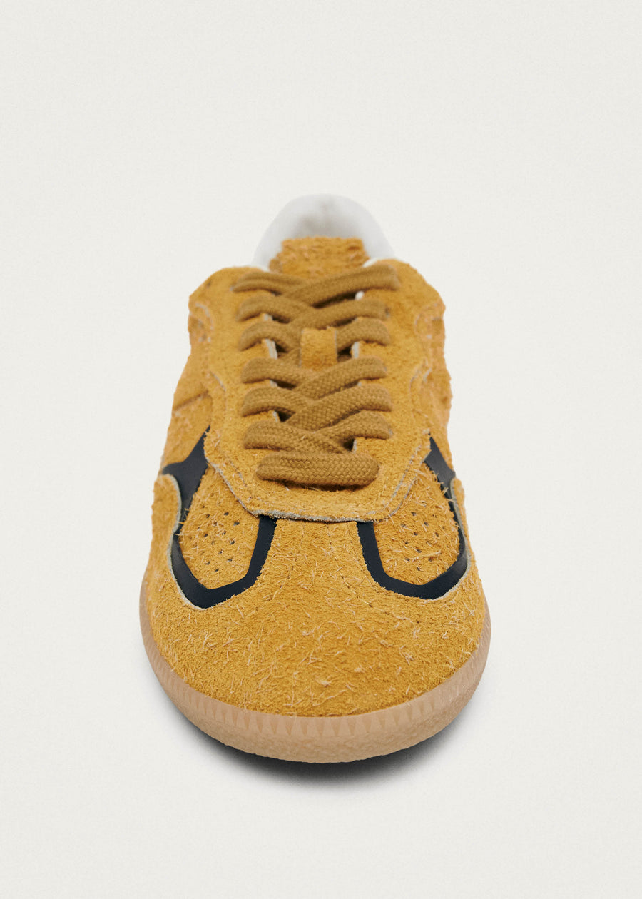 Tb.490 Rife Suede Fuzzy Yellow Leather Sneakers