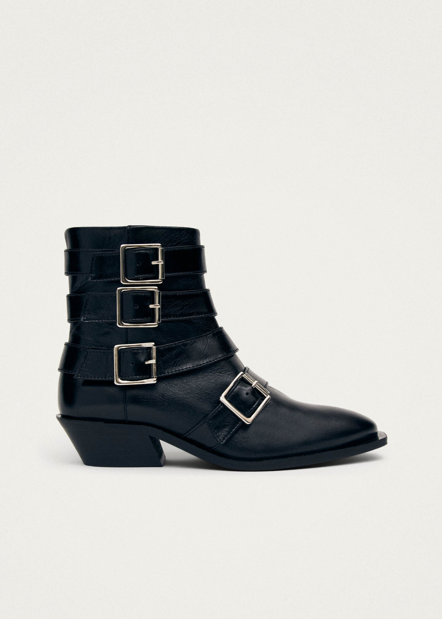 Eras Bottines en Cuir Noir