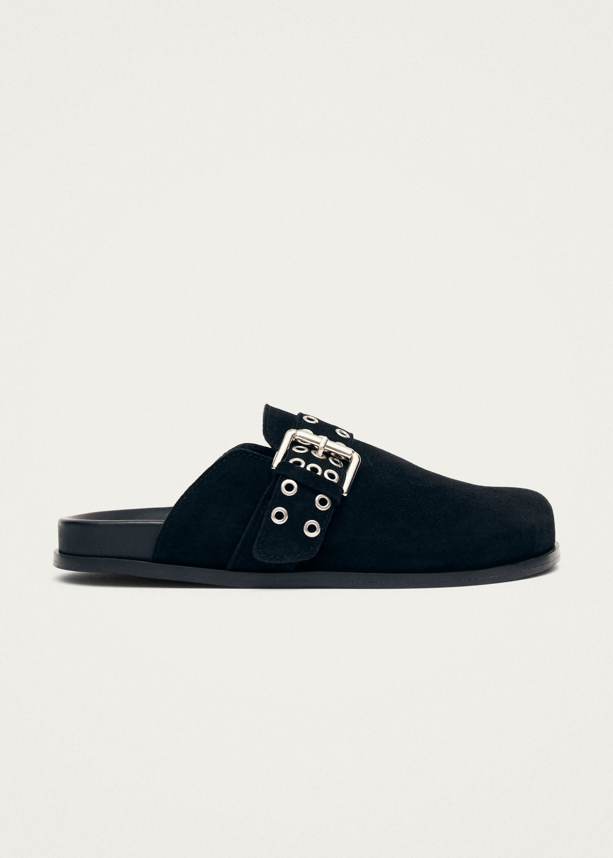 Black mule clogs hotsell