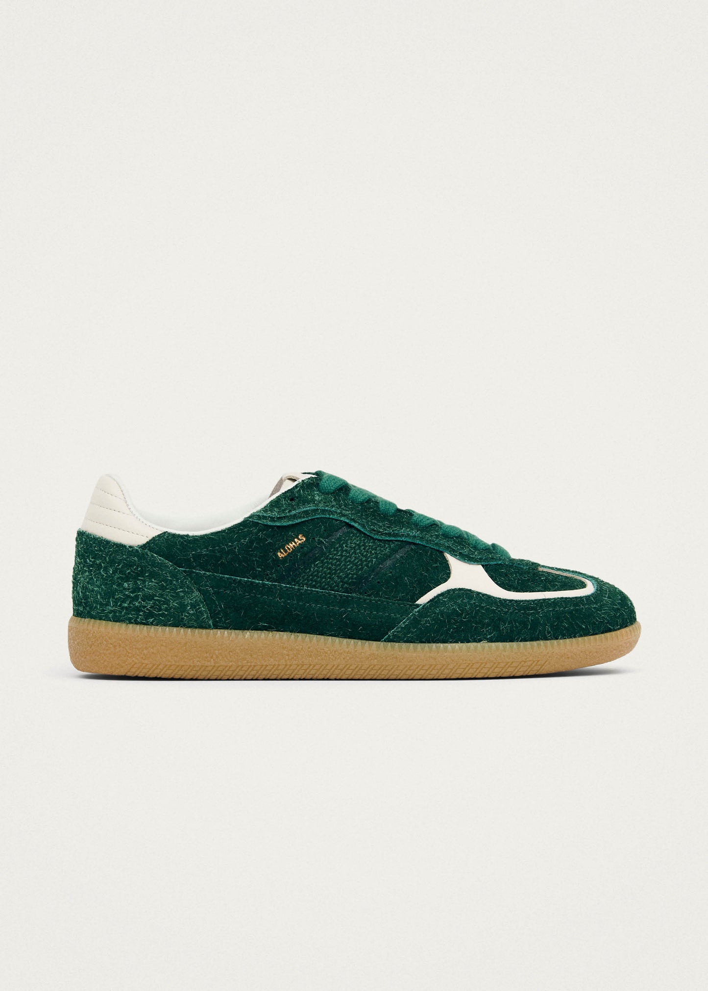 Tb.490 Rife Suede Fuzzy Zapatillas de Cuero Verde