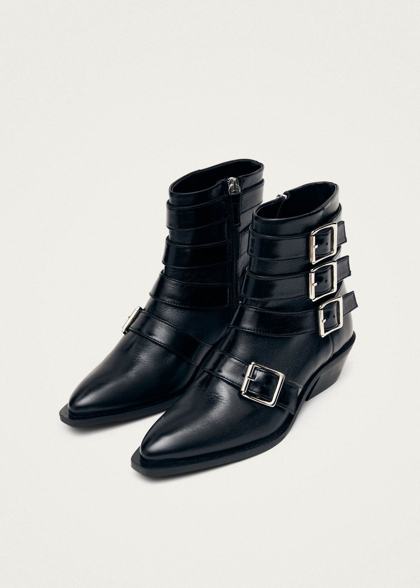 Eras Bottines en Cuir Noir