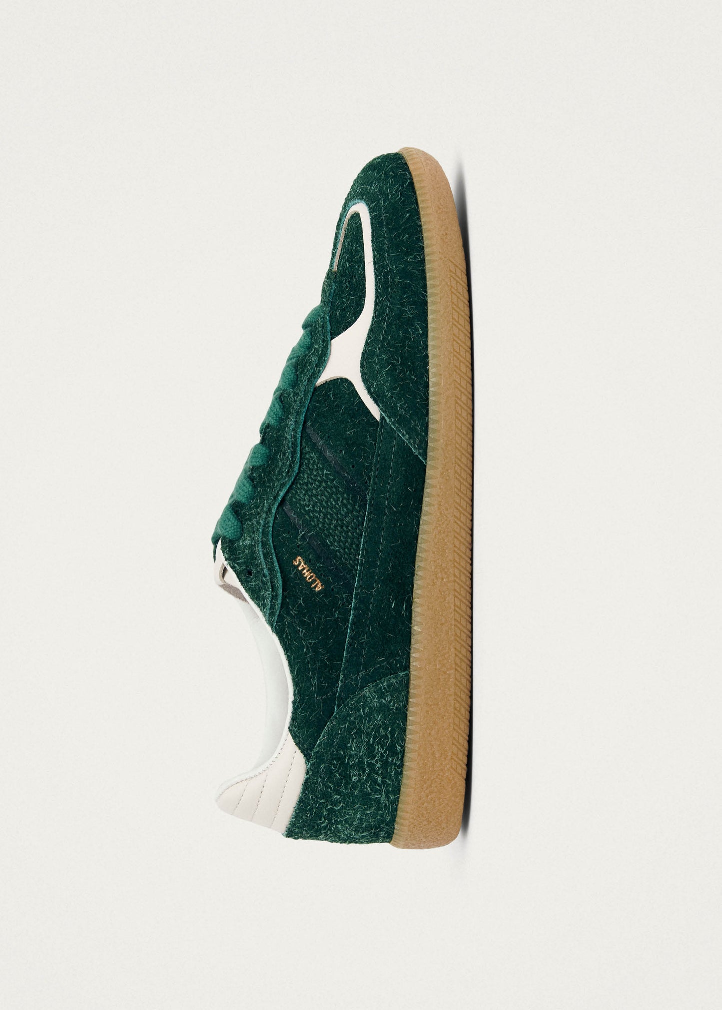 Tb.490 Rife Suede Fuzzy Zapatillas de Cuero Verde