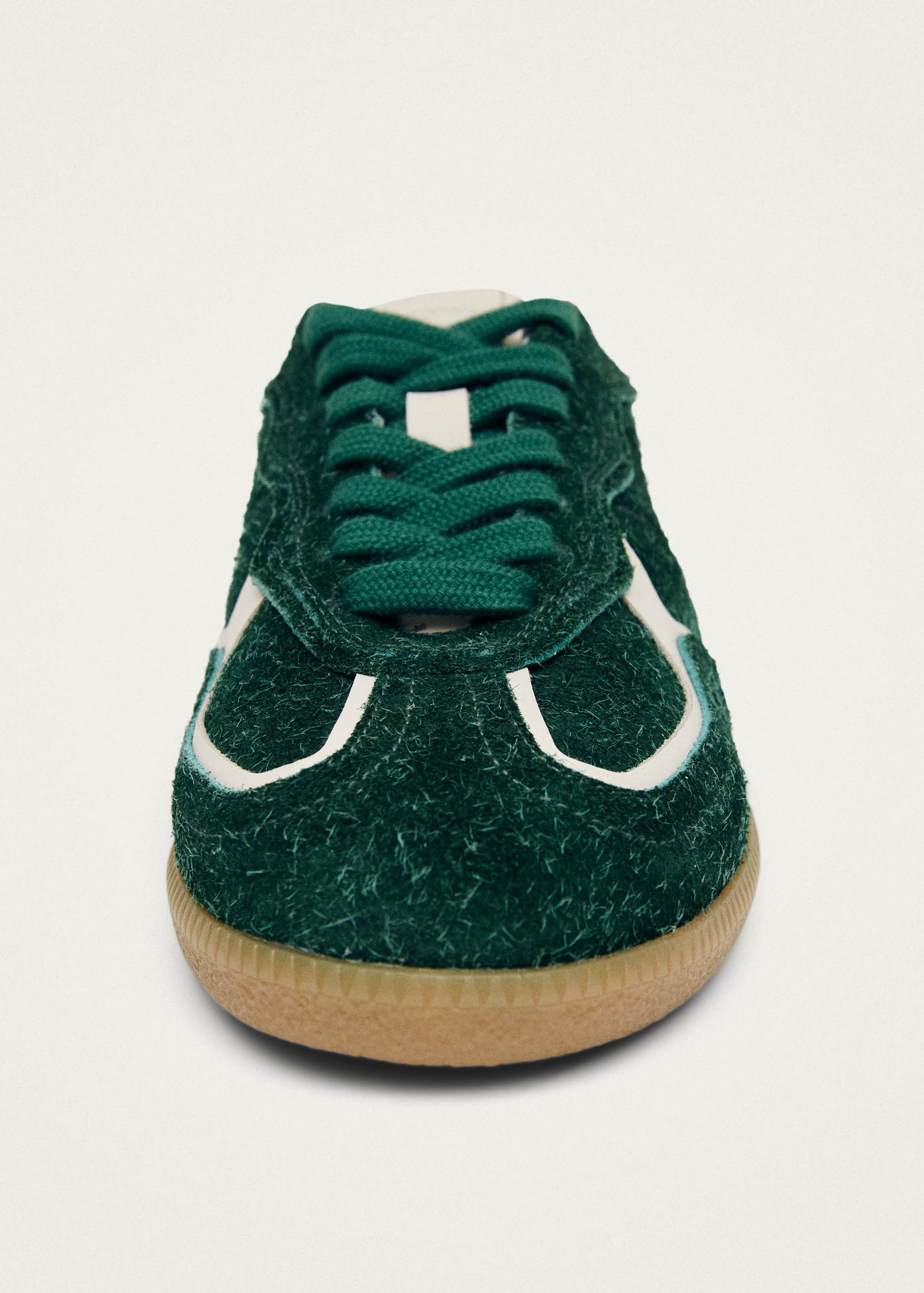 Tb.490 Rife Suede Fuzzy Zapatillas de Cuero Verde