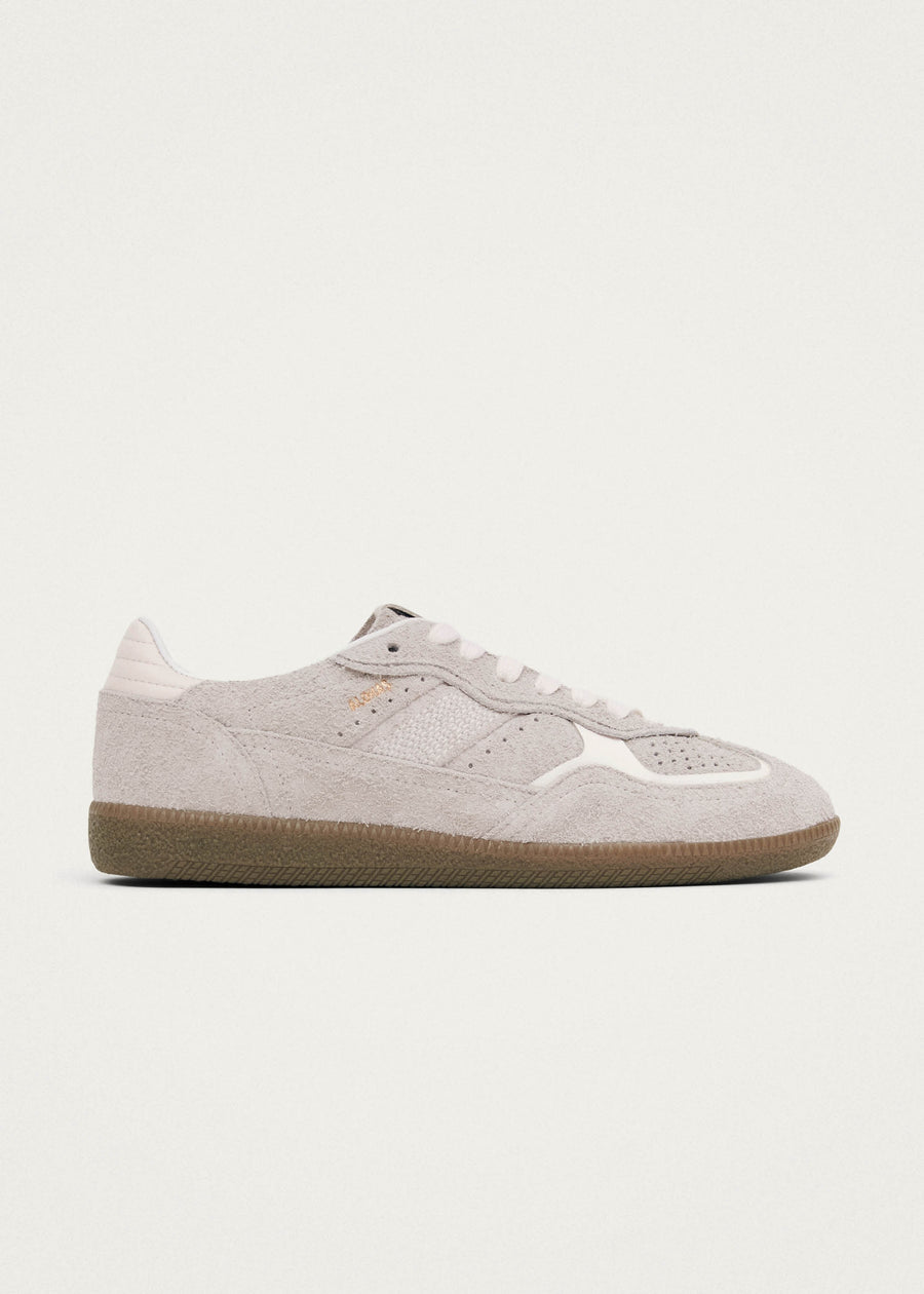 Tb.490 Rife Suede Fuzzy Light Grey Leather Sneakers