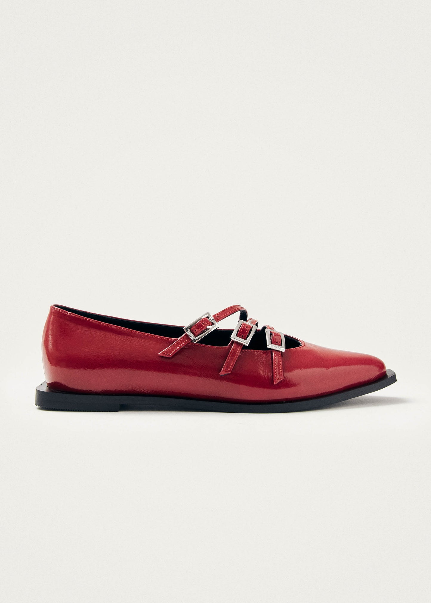 Jive Onix Ballerines en Cuir Rouge