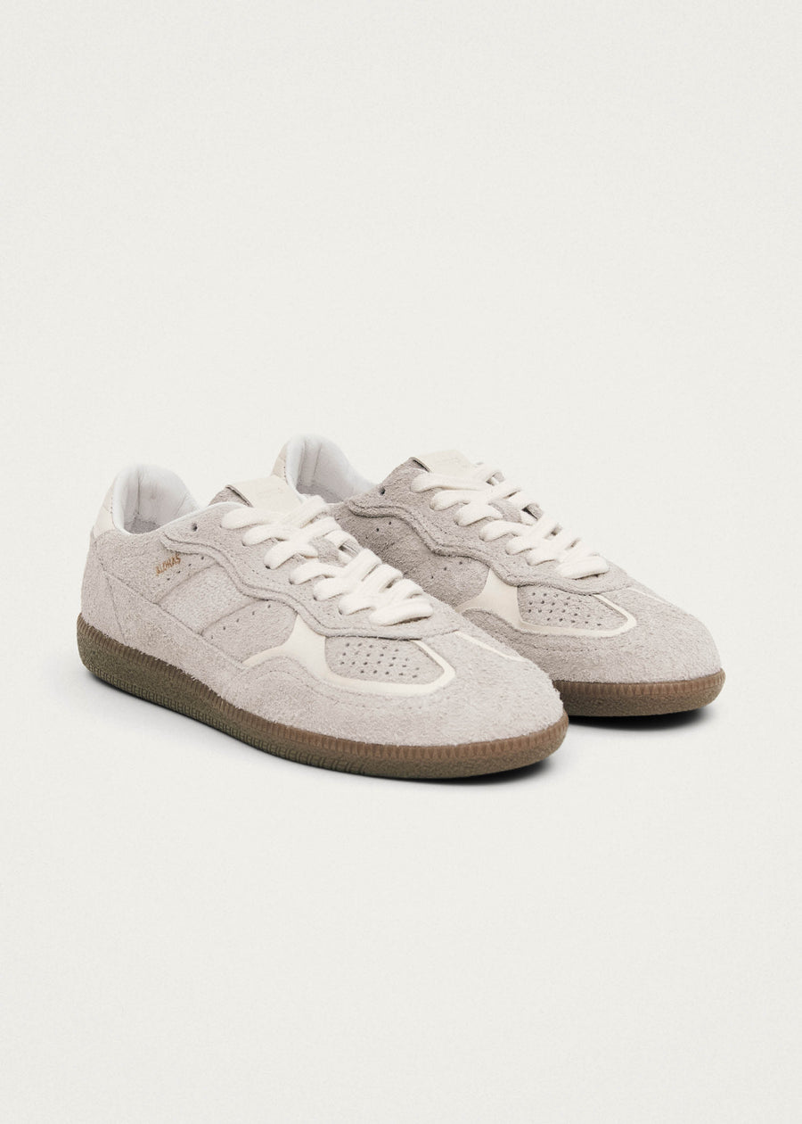 Tb.490 Rife Suede Fuzzy Light Grey Leather Sneakers