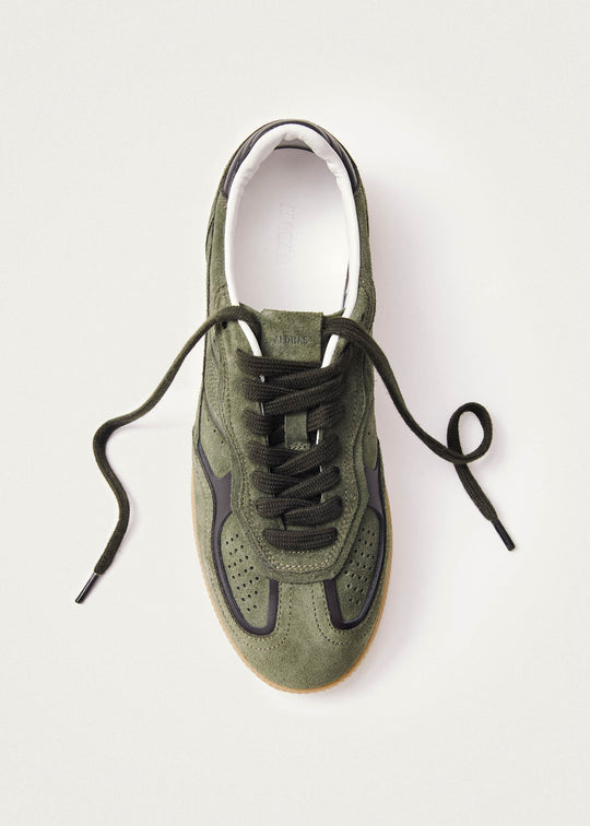 Tb.490 Rife Dusty Olive Leather Sneakers