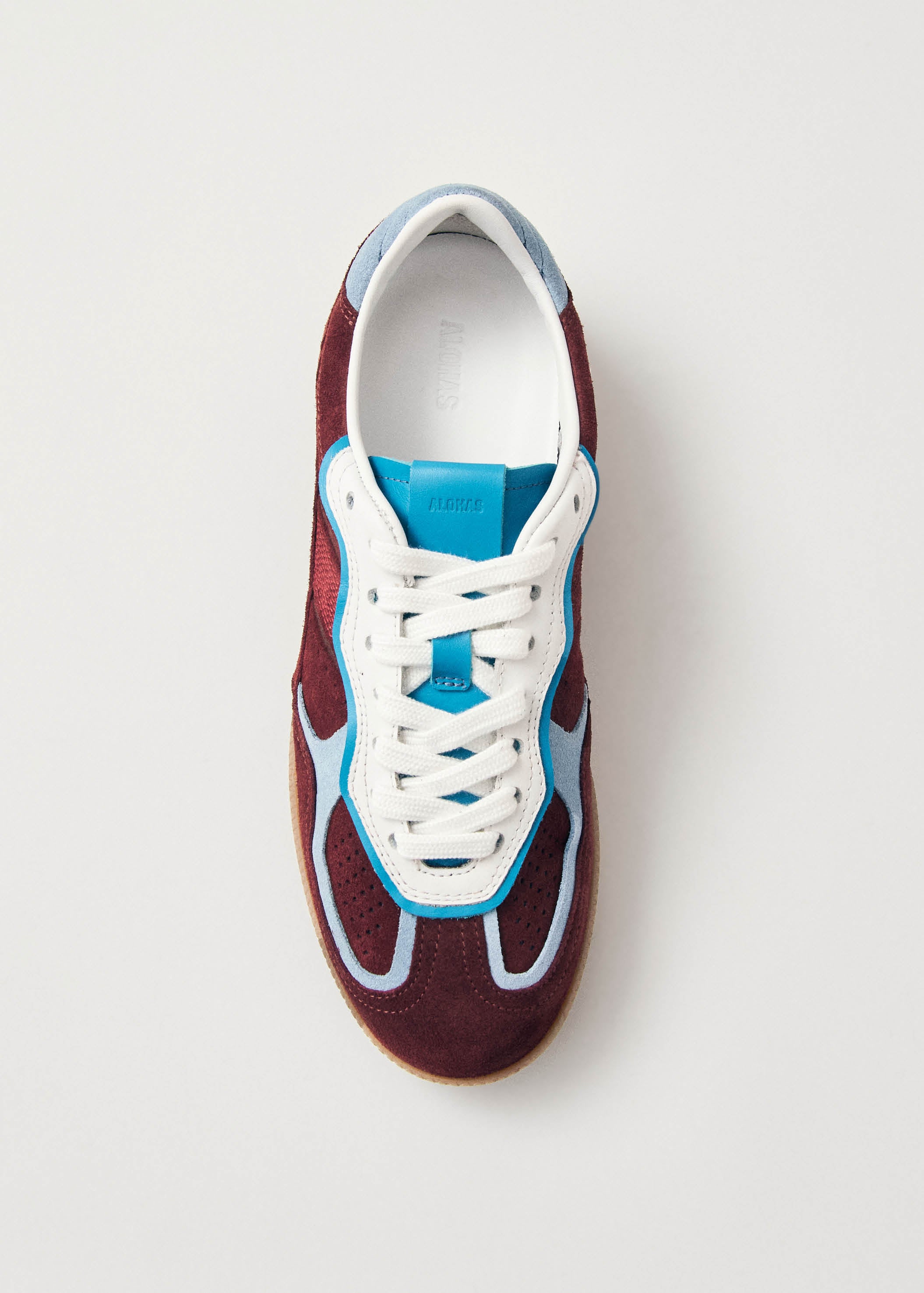 Tb.490 Rife Burgundy Leather Sneakers | ALOHAS