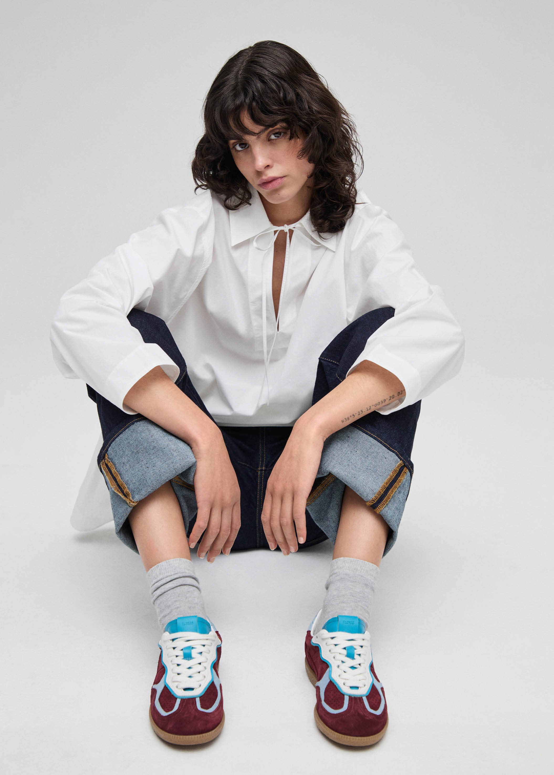 Tb.490 Rife Burgundy Leather Sneakers | ALOHAS