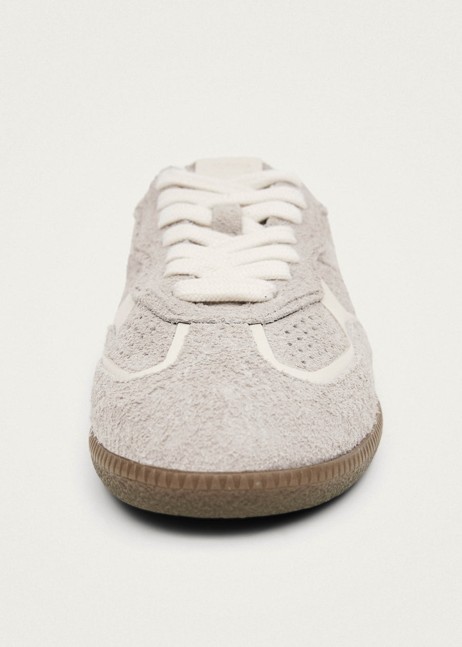 Tb.490 Rife Suede Fuzzy Light Grey Leather Sneakers