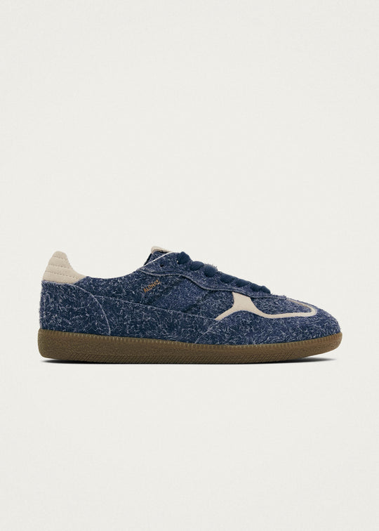 Tb.490 Rife Suede Fuzzy Blue Leather Sneakers