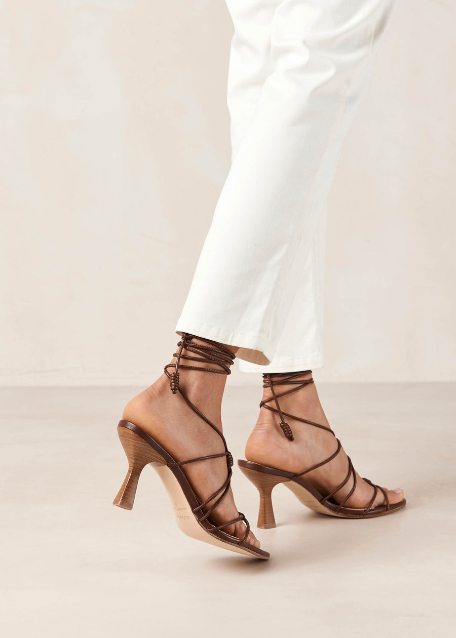 Belinda Brown Leather Sandals