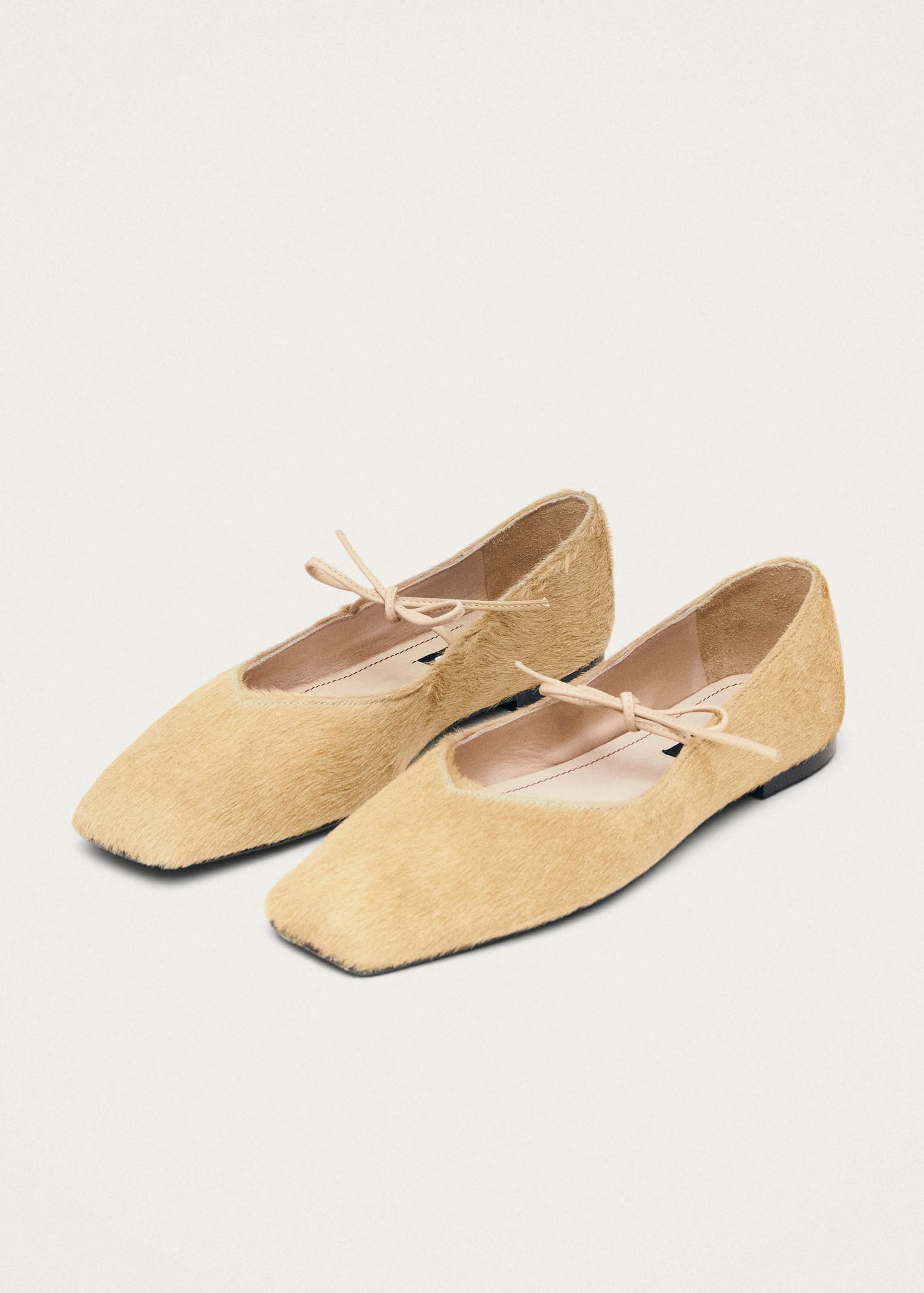 Sway Soft Ballerines en Cuir Beige