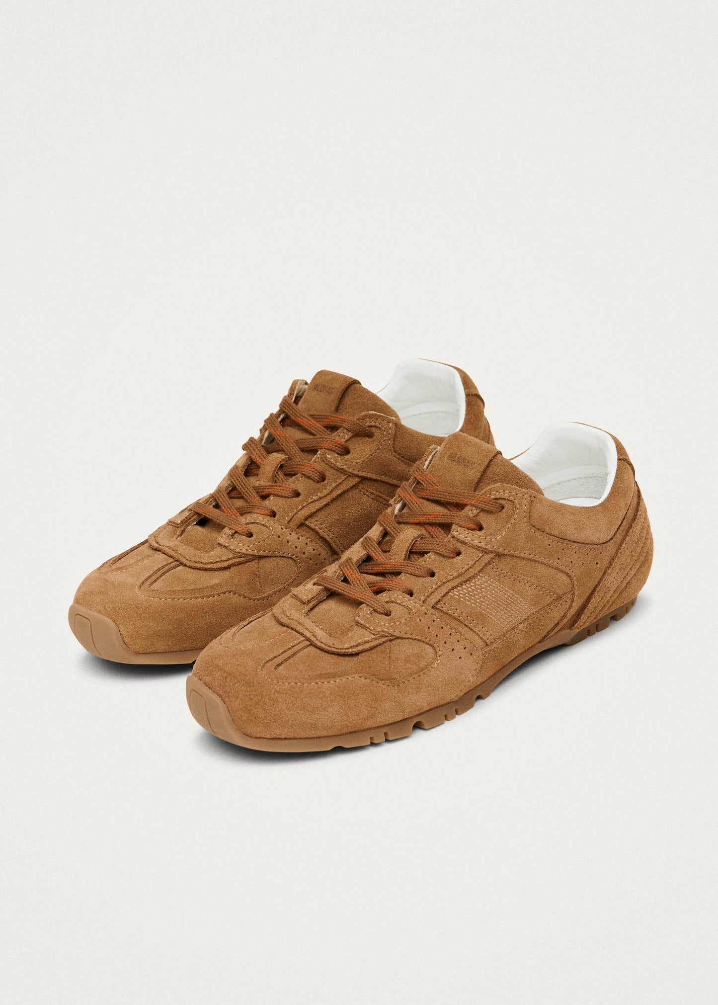 Tb.56 Suede Tan Leather Sneakers