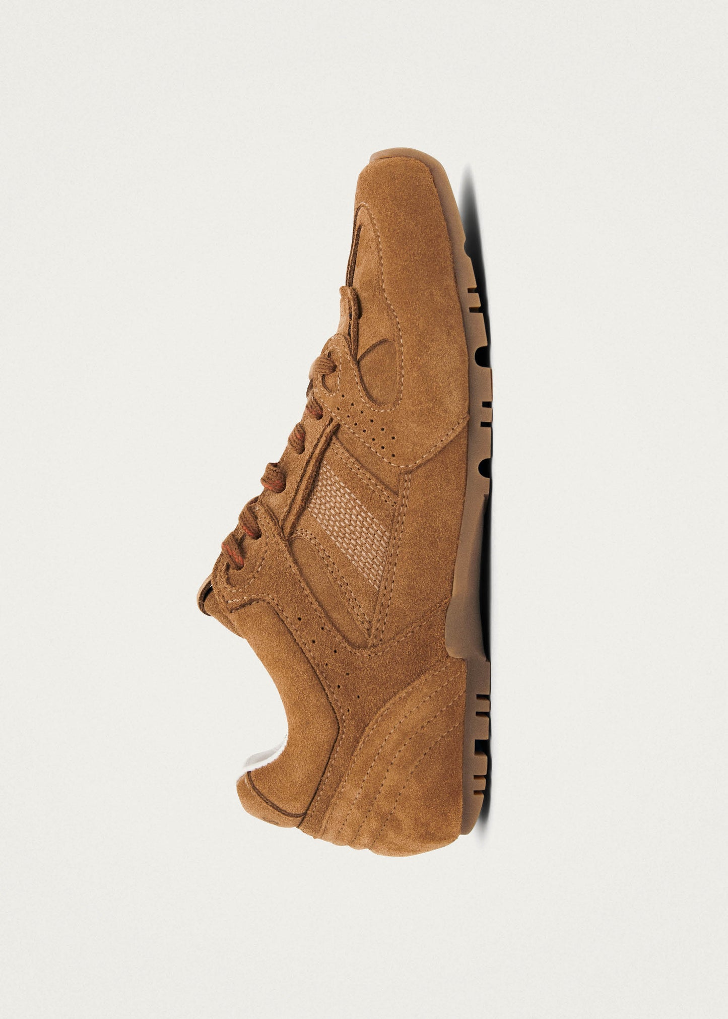 Tb.56 Suede Tan Leather Sneakers