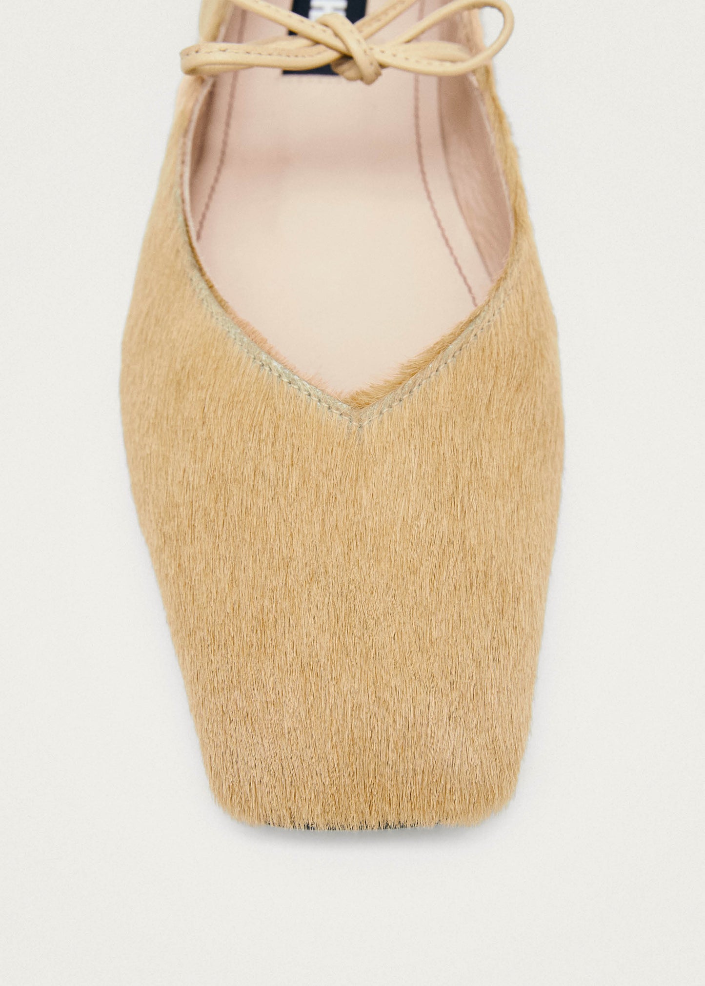 Sway Soft Ballerines en Cuir Beige