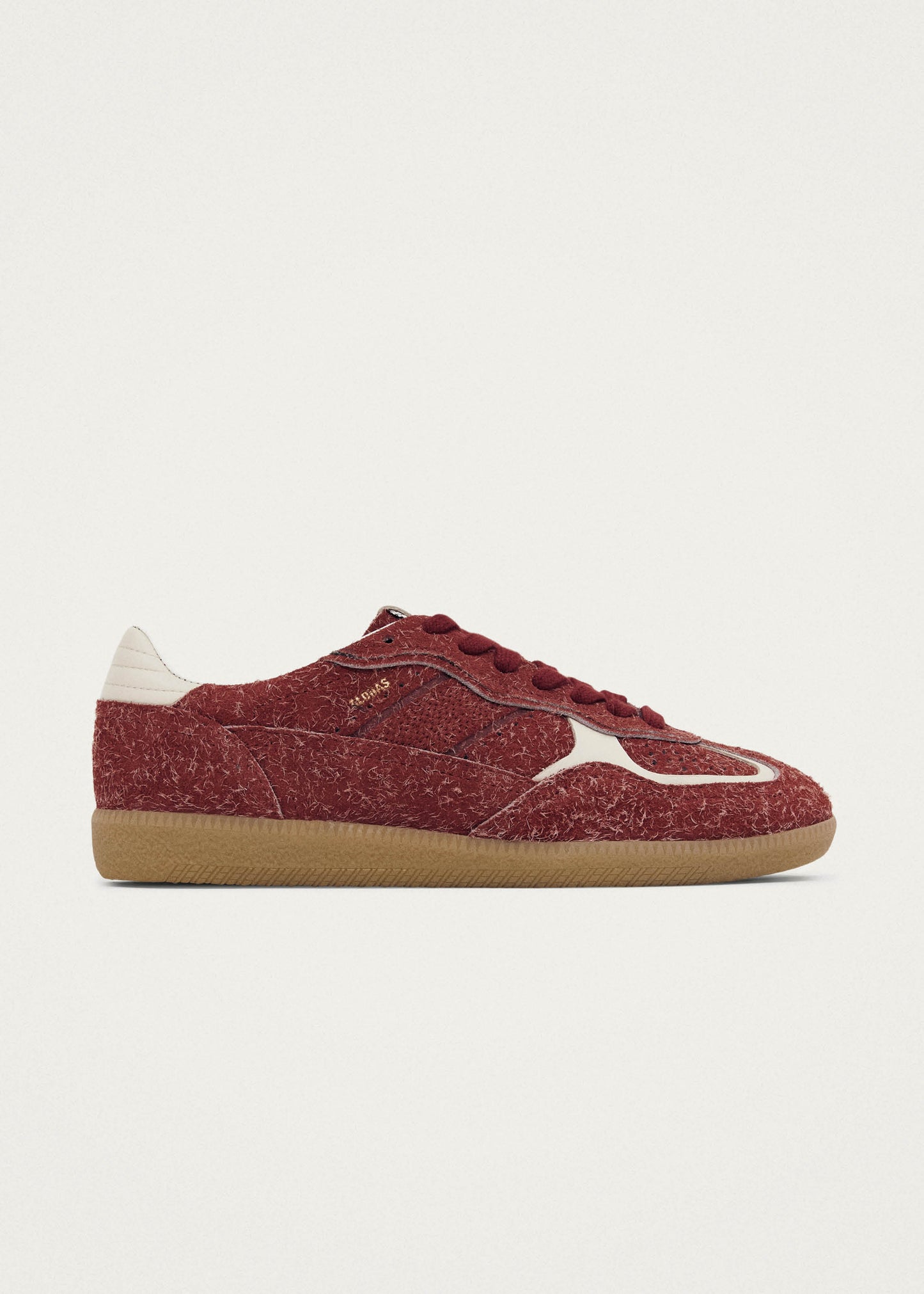 Tb.490 Rife Suede Fuzzy Sneaker in Pelle Rosse