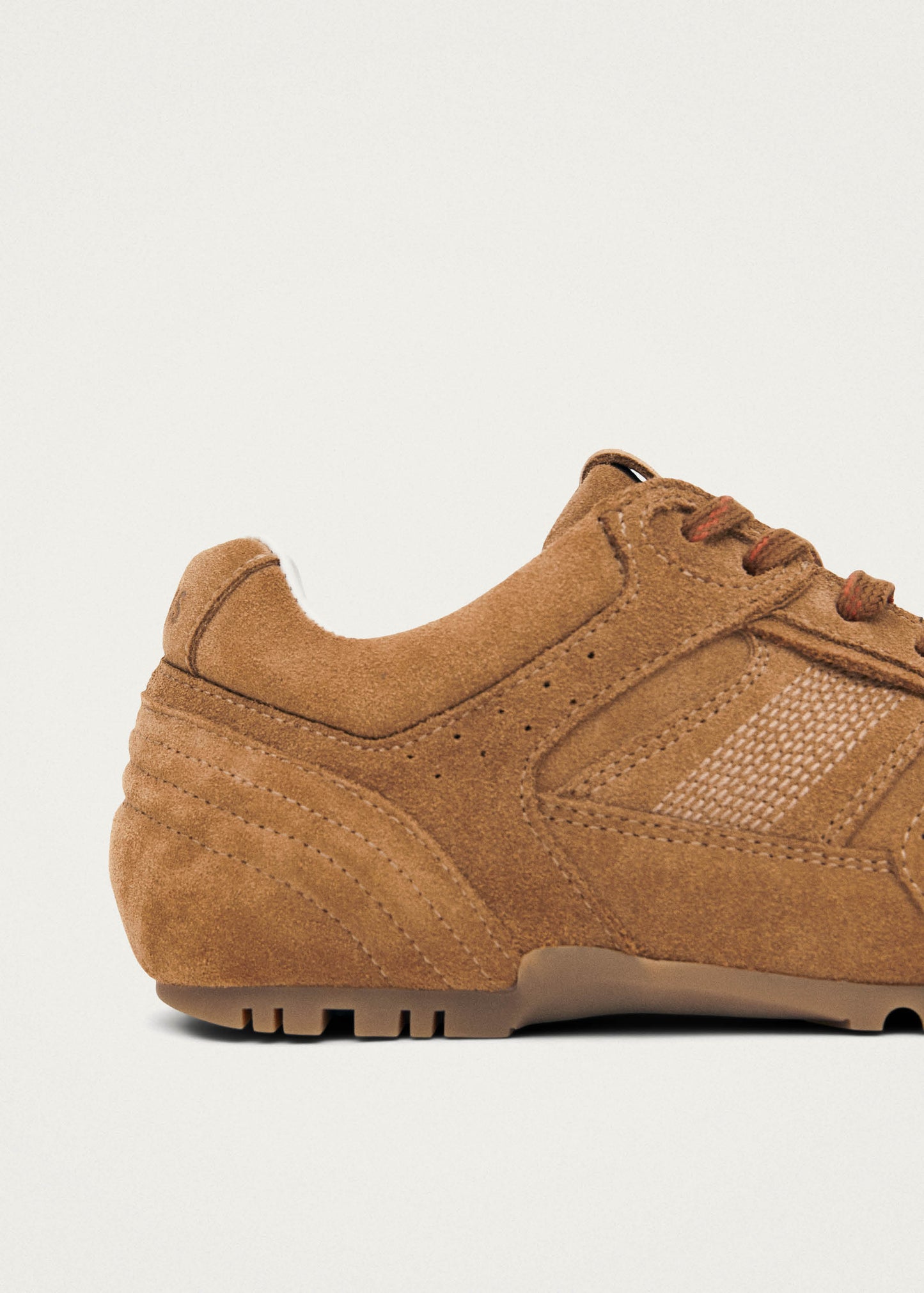 Tb.56 Suede Tan Leather Sneakers