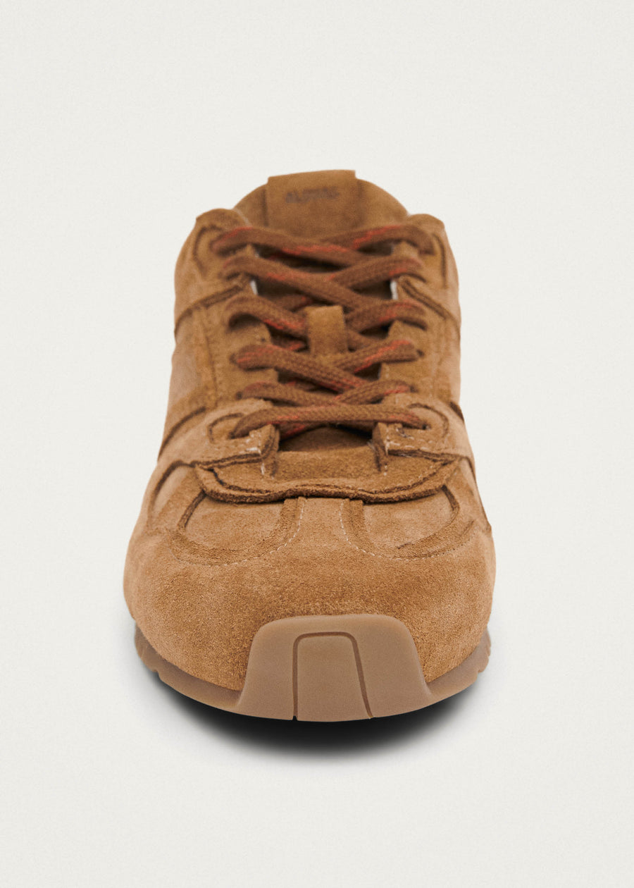 Tb.56 Suede Tan Leather Sneakers