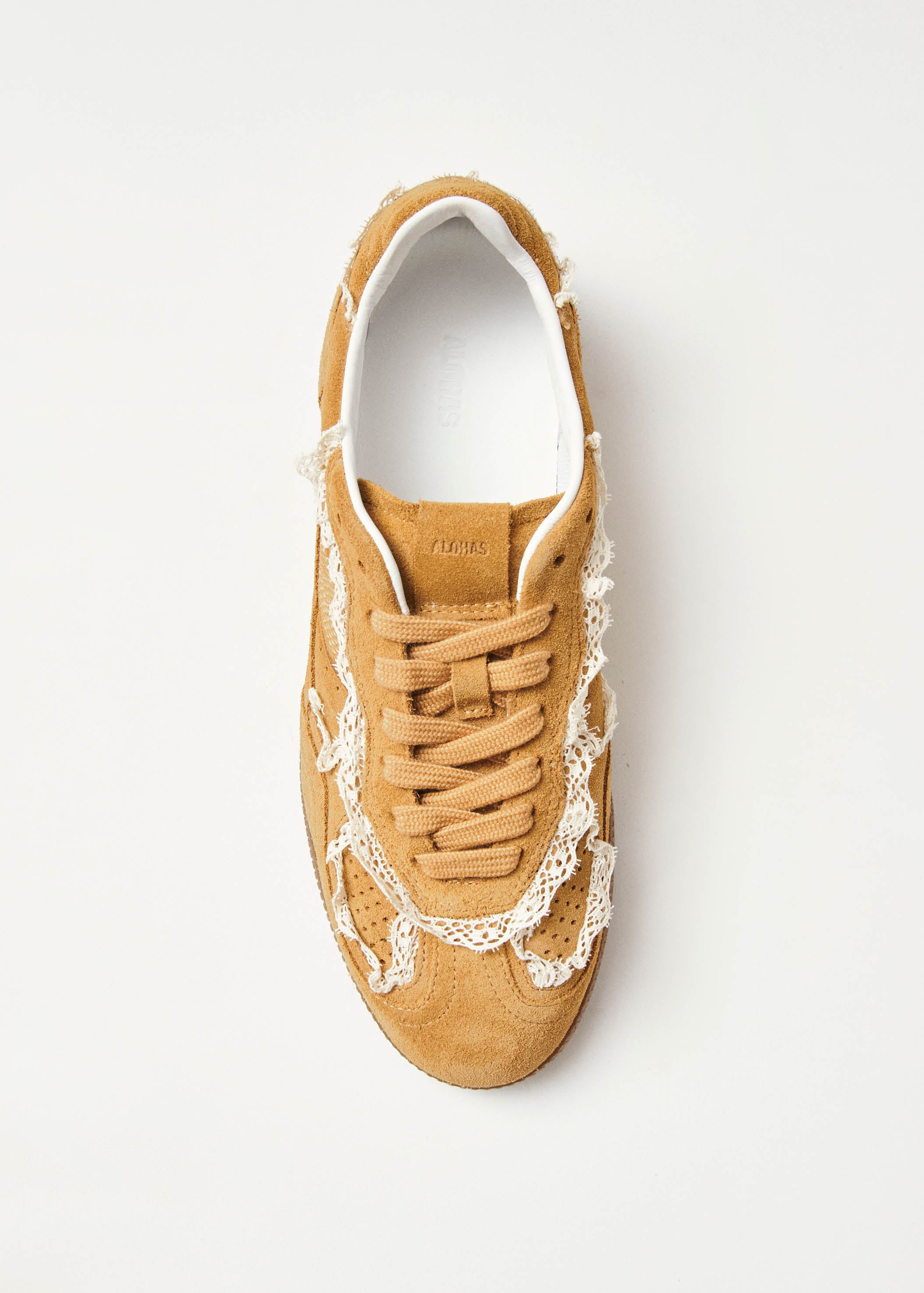 Tb.490 Crochet Honey Leather Sneakers | ALOHAS