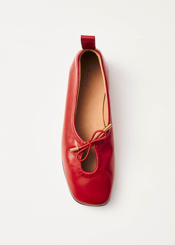 Fashion zapatillas de ballet rojas